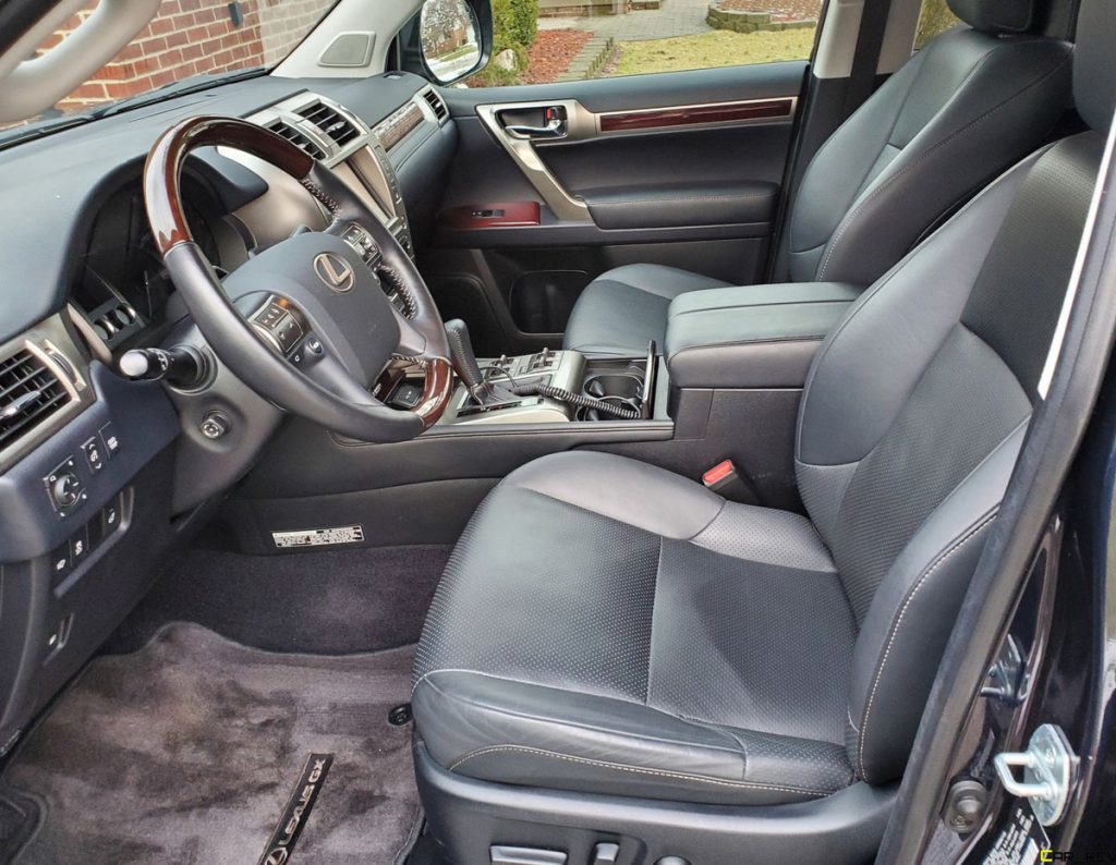 Lexus GX460 front seat