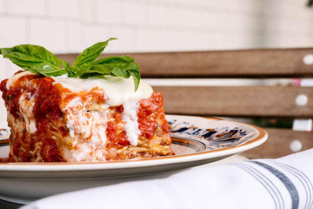 Louie Bossi Lasagna, FLI Holiday Dinner Recipe