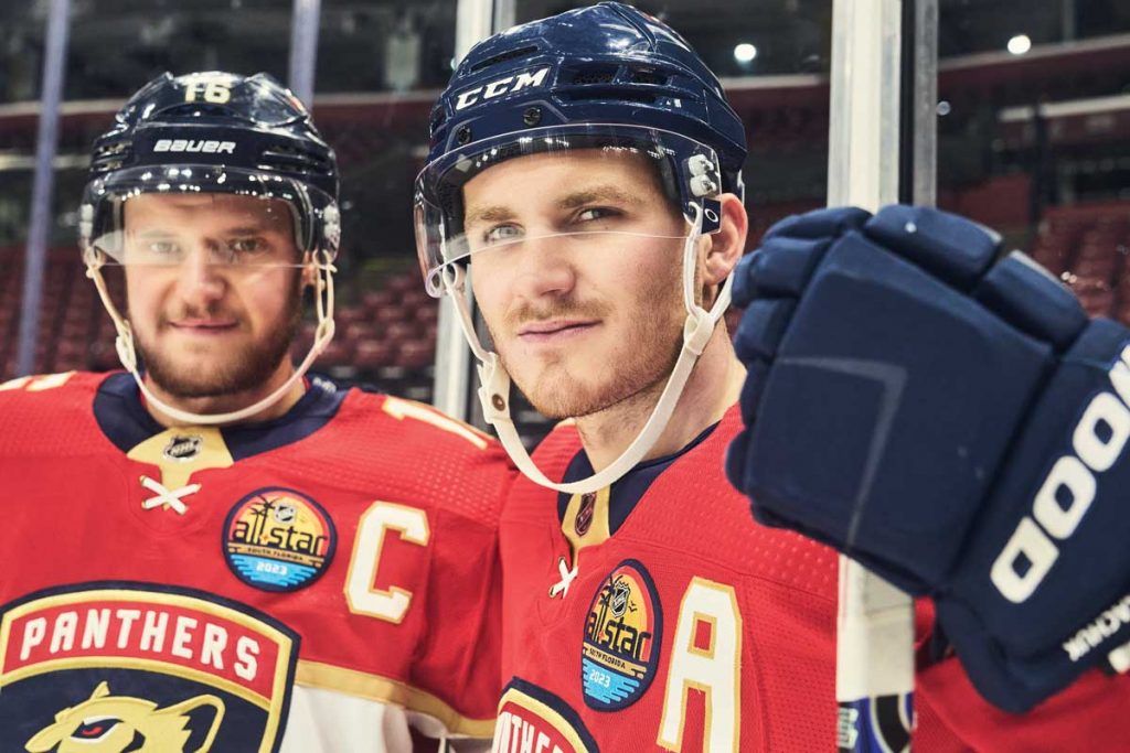 Matthew Tkachuk does the leading, and the Panthers are happily following