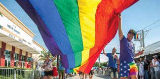 Wilton Manors will host Stonewall Pride June 17, a daylong affair with a parade and a street festival lining Wilton Drive. Photo courtesy City of Wilton Manors